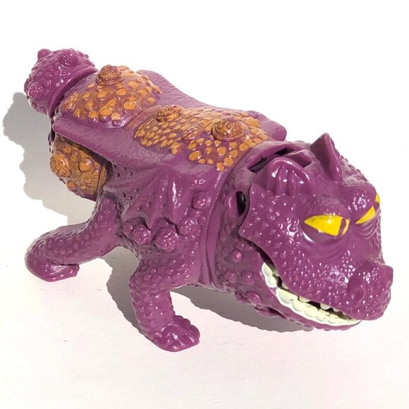 🦋 McDonald's Action Figure How To Train Your Dragon #4 Purple Gronckle 2010 - Picture 10 of 13